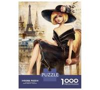 Puzzle Per Adolescenti Da 1000 Pezzi Parisian Chic Fashion Puzzle Per Adolescenti Giochi Rilassanti Corsa Di Velocità Manuale Per È Ideale Come Regalo 38x26cm/1000pcs
