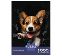 Puzzle Per Adolescenti Da 1000 Pezzi Pemproke Welsh Corgi Puzzle Per Adulti Giocattolo Decorazione Da Parete Analisi E Logica Gioco Stimolante Regali 70x50cm/1000pcs