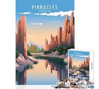 Puzzle per adolescenti da 1000 pezzi Pinnacles National Park giocattolo educativo regali di compleanno giochi divertenti attività divertenti a casa dimensioni 38x26cm
