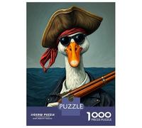 Puzzle Per Adolescenti Da 1000 Pezzi Pirate Goose Puzzle Per Adulti Giochi Rilassanti Decorazione Perfetta Gioco Stimolante Regali 52x38cm/1000pcs