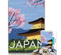 Puzzle per adolescenti da 1000 pezzi, poster di viaggi nel mondo, giocattolo educativo antistress, ideale come regalo per tutta la famiglia (75x50cm)