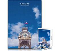 Puzzle per adolescenti da 1000 pezzi, Praga, gioco educativo per famiglie, migliora la memoria, regali di Babbo Natale segreto, dimensioni 50x75cm