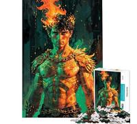 Puzzle per adolescenti da 1000 pezzi Prometeo Liberato︰ Custode della Fiamma Sacra Puzzle per adulti Gioco pratico Regalo per donne Offerta come regalo per tutta la famiglia (Dimensioni 38x52cm)