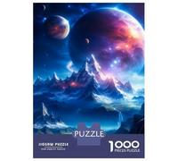 Puzzle Per Adolescenti Da 1000 Pezzi Purple Mountains Puzzle Per Adulti Giochi Divertenti Un'opera D'arte Interazione Genitore-figlio 70x50cm/1000pcs
