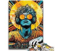 Puzzle per adolescenti da 1000 pezzi, puzzle pop-art con occhiali da sole, antistress, per ammazzare il tempo durante le vacanze, per migliorare l'amore tra coppie (26x38cm)