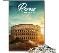 Puzzle per adolescenti da 1000 pezzi, Puzzle Roma, gioco stimolante e gioco per famiglie, un'opera d'arte per bambini dai 14 anni (38x26cm) 1000 pezzi