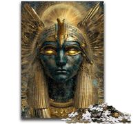 Puzzle per adolescenti da 1000 pezzi raffigurante l'antico dio egizio Ra Gioco educativo divertente e umoristico per compleanni, difficile da completare, 50x75cm
