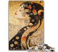 Puzzle per adolescenti da 1000 pezzi raffigurante una donna africana, gioco educativo, sfida giocattolo, ideale come regalo per tutta la famiglia, 26x38cm