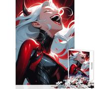 Puzzle per adolescenti da 1000 pezzi ragazza anime folle giocattolo educativo idee regalo gioco educativo migliora l'amore tra coppie dimensioni 38x52cm