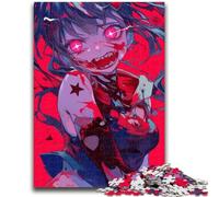 Puzzle per adolescenti da 1000 pezzi, ragazza demone anime, aiuta il cervello a esercitare i giocattoli avvincenti per coltivare la pazienza e migliorare la memoria, 26x38cm