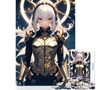 Puzzle per adolescenti da 1000 pezzi ragazza in armatura cibernetica giocattolo educativo ottimo regalo per giochi gioco educativo interessante per la riduzione dello stress (dimensioni 38x26cm)