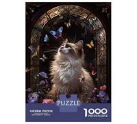 Puzzle Per Adolescenti Da 1000 Pezzi Ragdoll Puzzle Per Adulti Giochi Rilassanti Vacanza A Casa Passatempo Difficile Da Completare 52x38cm/1000pcs