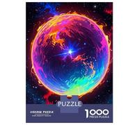 Puzzle Per Adolescenti Da 1000 Pezzi Rainbow Planet in Space Puzzle Per Adolescenti Giochi Rilassanti Regali Per Donne Regali Per Amici E Familiari 38x26cm/1000pcs