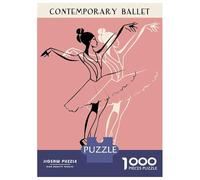 Puzzle Per Adolescenti Da 1000 Pezzi Retro Ballet Puzzle Per Adulti Giochi Divertenti Un'opera D'arte Interazione Genitore-figlio 70x50cm/1000pcs