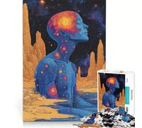 Puzzle per adolescenti da 1000 pezzi, Risveglio Cosmico, Gioco Antistress, Rilassante per la mente, Sfida Intellettuale Unica 50x75cm
