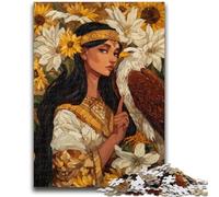 Puzzle per adolescenti da 1000 pezzi, ritratto di Maria, la madre, aiuta il cervello a esercitare i giocattoli avvincenti per coltivare la pazienza e migliorare la memoria, 50x75cm