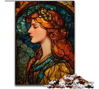 Puzzle per adolescenti da 1000 pezzi, Sacerdotessa Maya, per bambini dai 14 anni in su Ogni pezzo è unico Gioco divertente e stimolante per tutta la famiglia Ottimo regalo (dimensioni 50x75cm)