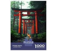 Puzzle Per Adolescenti Da 1000 Pezzi Sacred Fox Spirit Journey Puzzle Per Adolescenti Giochi Rilassanti Decorazioni Murali Regali Unici Per Compleanno E Natale 52x38cm/1000pcs
