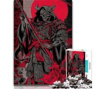 Puzzle per adolescenti da 1000 pezzi, scheletro della morte, giocattolo educativo antistress, ideale come regalo per tutta la famiglia (75x50cm)