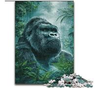 Puzzle per adolescenti da 1000 pezzi, Scimpanzé della giungla, adatto a persone dai 14 anni in su Difficile da completare ma divertente e spiritoso Ottimo regalo (dimensioni 26x38cm)