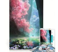Puzzle per adolescenti da 1000 pezzi Sentiero nella foresta mistica Gioco rompicapo Attività divertenti da fare a casa Regalo per donne 50x75cm
