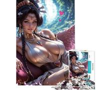 Puzzle per adolescenti da 1000 pezzi Seraphs Kiss stimola la mente esercita la creatività decora la casa rilassati e gioca Adatto a persone dai 14 anni in su (50x75cm)