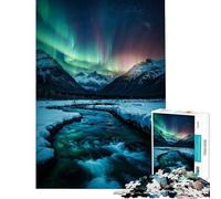 Puzzle per adolescenti da 1000 pezzi "Sinfonia di Luce" - Sfida educativa - Regalo per donne - Gioco educativo per ragazzi dai 14 anni in su (50x75cm)