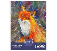 Puzzle Per Adolescenti Da 1000 Pezzi Sly Fox Puzzle Per Adulti Gioco Pratico Assemblaggio Del Modello Sfida Educativa 52x38cm/1000pcs