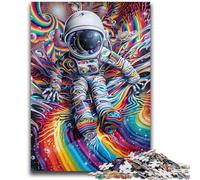 Puzzle per adolescenti da 1000 pezzi, sogno di astronauta, gioco intellettuale giocattolo che migliora l'amore tra coppie dai 14 anni in su, 26x38cm