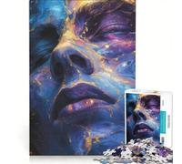 Puzzle per adolescenti da 1000 pezzi "Sovranità Cosmica", antistress, rilassante per la mente, gioco di sfida unico 50x75cm