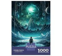 Puzzle Per Adolescenti Da 1000 Pezzi Space Exploration Adventure -1 Puzzle Per Adulti Giocattolo Decorazione Da Parete Regali Per Donne Divertimento A Casa Attività, 70x50cm/1000pcs