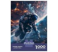 Puzzle Per Adolescenti Da 1000 Pezzi Space Scuba Diver Puzzle Per Adulti Gioco Rompicapo Migliora La Memoria Regali Per Amici E Familiari 38x26cm/1000pcs