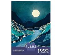 Puzzle Per Adolescenti Da 1000 Pezzi Spring River Night Puzzle Giochi Divertenti Regalo Di Compleanno Offerta Come Regali Per Tutta La Famiglia 52x38cm/1000pcs