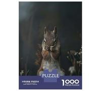 Puzzle Per Adolescenti Da 1000 Pezzi Squirrel Hiding in The Woods Puzzle Per Adulti Giochi Per Famiglie Decorazione Murale Sfida Educativa 38x26cm/1000pcs