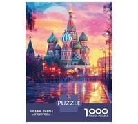 Puzzle Per Adolescenti Da 1000 Pezzi St. Basil's Splendor Puzzle Per Adolescenti Gioco Per Famiglie Sfida Difficile Regali Unici Per Compleanno E Natale 52x38cm/1000pcs