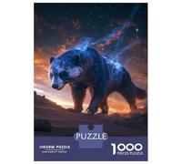 Puzzle Per Adolescenti Da 1000 Pezzi Starry Raccoon Puzzle Per Adolescenti Giochi Rilassanti Regali Per Donne Regali Per Amici E Familiari 52x38cm/1000pcs