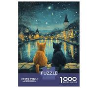 Puzzle Per Adolescenti Da 1000 Pezzi Stars Over The River Puzzle Per Adolescenti Gioco Per Famiglie Sfida Difficile Regali Unici Per Compleanno E Natale 38x26cm/1000pcs