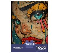Puzzle Per Adolescenti Da 1000 Pezzi Street Art Graffiti Painting-3 Puzzle Per Adolescenti Giochi Rilassanti Corsa Di Velocità Manuale Per È Ideale Come Regalo 52x38cm/1000pcs