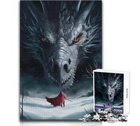 Puzzle per adolescenti da 1000 pezzi Tairn e Andarna, quarta ala, gioco educativo per famiglie, difficile, regalo di compleanno, dimensioni 50x75cm