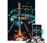 Puzzle per adolescenti da 1000 pezzi tema Rock 'n' Roll Ride puzzle per adulti gioco pratico regalo per donne ideale come regalo per tutta la famiglia (dimensioni 50x75cm)