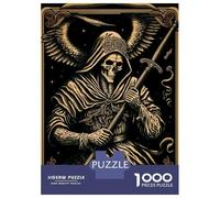 Puzzle Per Adolescenti Da 1000 Pezzi The Death Tarot Card Puzzle Per Adulti Gioco Pratico Assemblaggio Del Modello Sfida Educativa 52x38cm/1000pcs