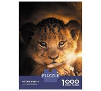 Puzzle Per Adolescenti Da 1000 Pezzi The Lion Cub Puzzle Per Adulti Giochi Rilassanti Sfida Difficile Interazione Genitore-figlio 38x26cm/1000pcs