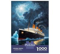 Puzzle Per Adolescenti Da 1000 Pezzi The Titanic Puzzle Per Adolescenti Gioco Per Famiglie Migliora La Memoria Regali Di Natale E Compleanno 38x26cm/1000pcs