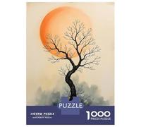 Puzzle Per Adolescenti Da 1000 Pezzi Tree Standing Tall Against Sunset Wabi Sabi Art Puzzle Giochi Divertenti Regalo Di Compleanno Offerta Come Regali Per Tutta La Famiglia 38x26cm/1000pcs