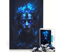 Puzzle per adolescenti da 1000 pezzi "Una donna legata dalla magia", giocattolo antistress, sfida impegnativa, per migliorare l'amore tra le coppie 38x26cm