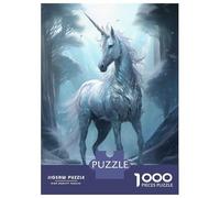 Puzzle Per Adolescenti Da 1000 Pezzi Unicorn in Ice World Puzzle Per Adolescenti Giochi Rilassanti Corsa Di Velocità Manuale Per È Ideale Come Regalo 70x50cm/1000pcs