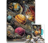 Puzzle per adolescenti da 1000 pezzi, Universo e Galassia, giocattoli per l'intrattenimento della famiglia, ideali come regalo per tutta la famiglia (38x26cm)