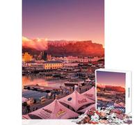 Puzzle per adolescenti da 1000 pezzi V+A Waterfront Cape Town Puzzle da 1000 pezzi Giochi educativi Opera d'arte Regalo per donne (38x26cm)