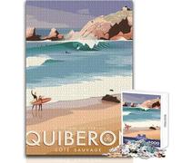 Puzzle per adolescenti da 1000 pezzi Viaggio a Quiberon Bellissimo gioco di design Un'opera d'arte Giocattoli antistress Dimensioni 50x75cm