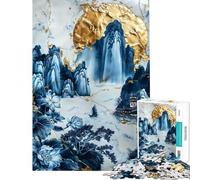 Puzzle per adolescenti da 1000 pezzi Viaggio sull'isola in porcellana gioco rompicapo per adulti regalo per donne attività divertenti da fare a casa (dimensioni 38x26cm)